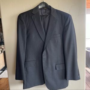 Charcoal Grey Pinstripe Jos. A. Bank Suit